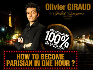 COME & DISCOVER the smash hit show 100 % IN ENGLISH in Paris!