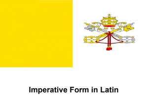 Imperative Form in Latin