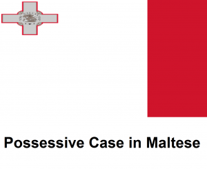 Possessive Case in Maltese